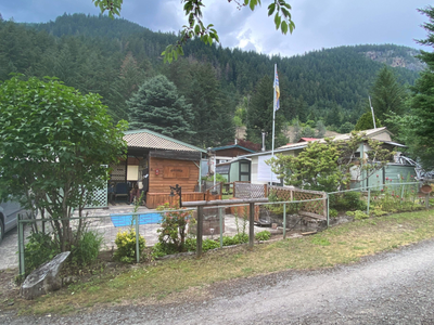 Gateway to the Fraser Canyon hidden gem by Yale . Double lot with 2 classic trailers, 17 and 35 ft w...