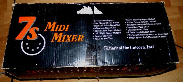 MOTU Midi Mixer 7s  Digital Mixer in Pro Audio & Recording Equipment in Bedford - Image 2