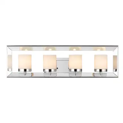 Golden Lighting Chrome 4 Light Vanity 2074-BA4CH, View more