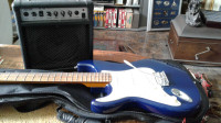 Jay Turser Left Hand Electric Guitar with AMP