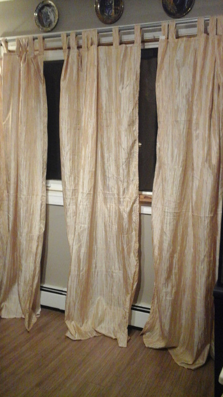 3 different Curtains  set  for sale in Window Treatments in Saint John