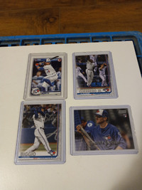 Baseball Cards Toronto Blue Jays Rookies Card Vlady,BO,Biggio 4