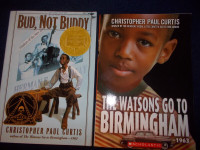 Bud Not Buddy & Watsons go to Birmingham books