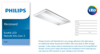 Philips EvoKit LED Lighting Retrofit Kit 2'x4' 347V
