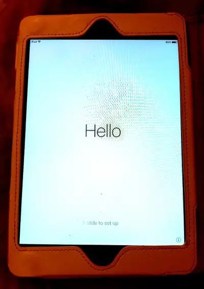 Apple iPad Mini with case cover, View more