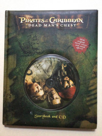 Pirate of the Caribbean Deadman's chest story book and CD