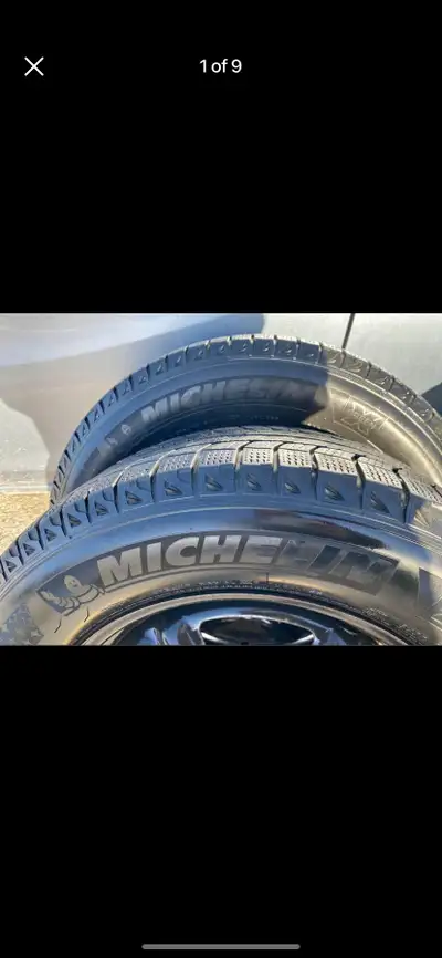 Set of 4 MICHELIN winter tires rims (225 65 17) pattern (5×114.3) 2022 TOYOTA RAV4