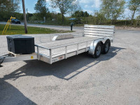 2020 everlight 7x16 aluminum trailer
