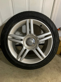 Audi Wheel and Spare Tire