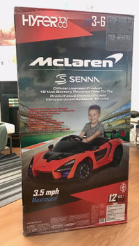 McLaren Senna 12 Volt Ride On Toy With 2 Speeds