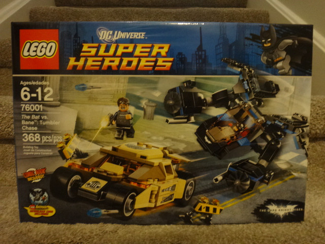 Genuine DC Lego 76001 Bane Tumbler Chase - Sealed - WILL DELIVER in Toys & Games in Edmonton