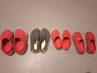 Crocs and Flip Flops for Kids Size 10, 11, 12, 13, 1, 2