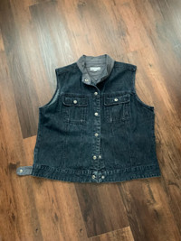 Vest Jean fabric lady size 18
