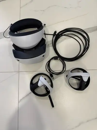 Immerse yourself in next-generation virtual reality gaming with the PlayStation VR2! This VR headset...