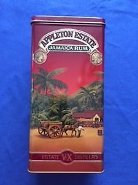 Appleton Estates (Jamaica) Vintage--1992--Rum Tin (empty) $8