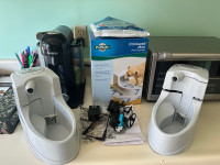 PetSafe Drinkwell Mini Pet Fountain for Cats &  Dogs x 4 Filters