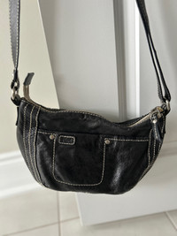 Fossil cross body genuine leather bag