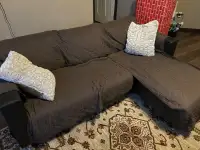 Leatherette Sectional Sofa 