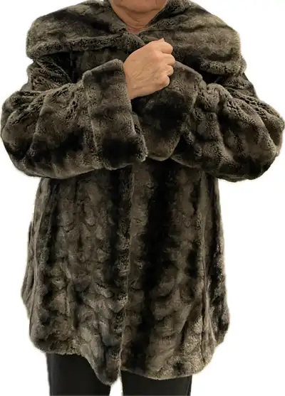 Women’s faux fur coat, View more