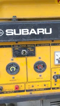 Subaru generator 