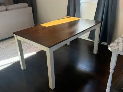 small dinning table plus 6 chairs, View more