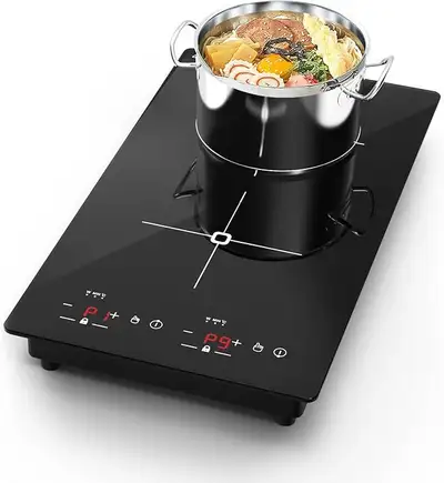 VBGK Double Induction Cooktop, 12 Inch Portable, View more
