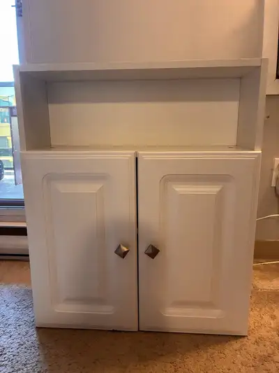 white storage cabinet , View more