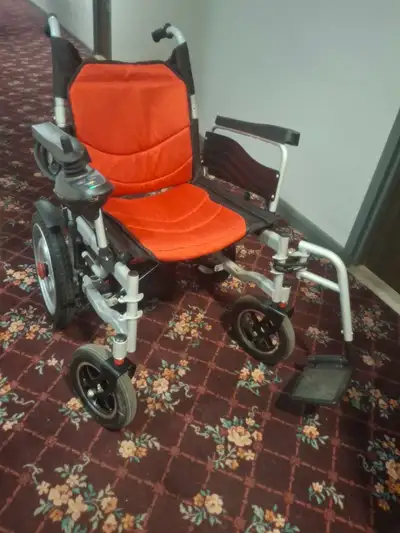 Electric folding wheelchair, View more