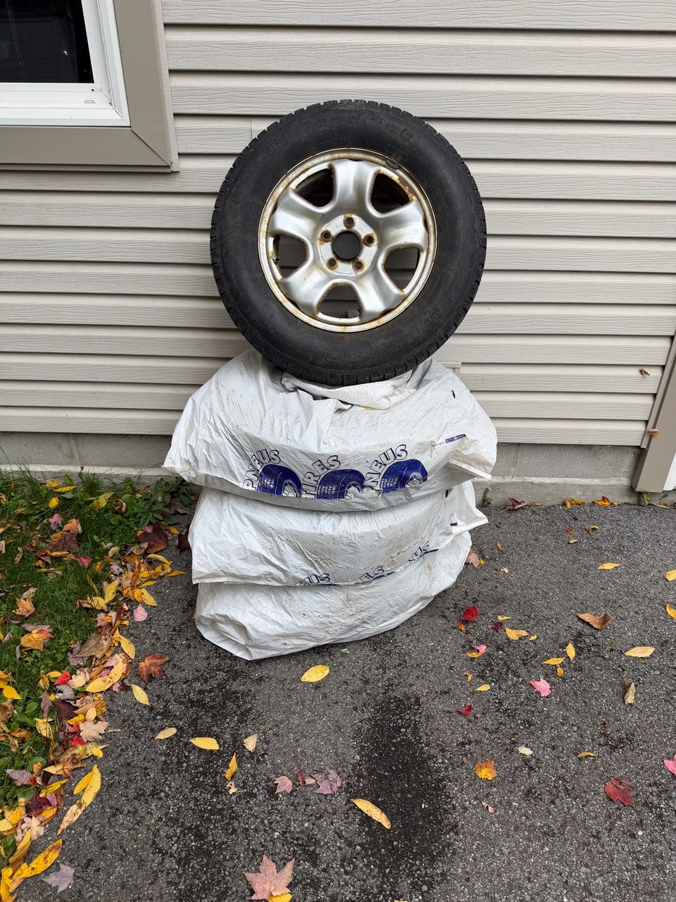 BFGoodrich Winter Tires with Rims | Tires & Rims | Ottawa | Free local ...