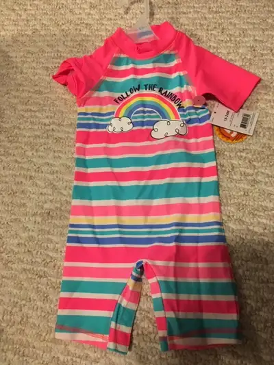 BRAND NEW baby rashguard onesie - $10, View more
