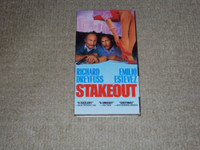 STAKEOUT, VHS MOVIE, EXCELLENT CONDITION