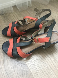 Womens Leather Remonte Sandals, Size 9.5