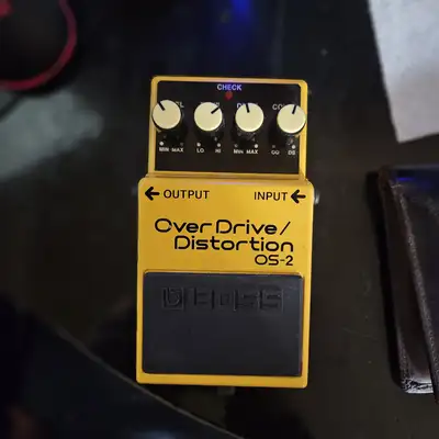 Boss OS-2 overdrive distortion pedal, View more