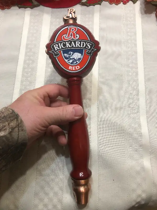 Rickard’s Red Advertising Beer Tap Handle64307895041539127