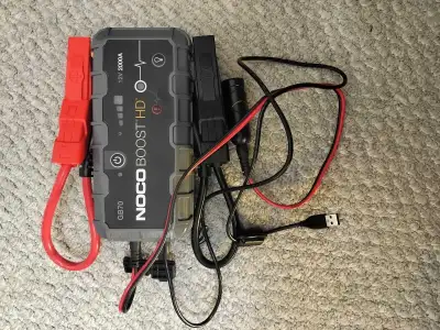 NOCO Boost GB70 jump starter,2000A UltraSafe Jump Starter – 12V Lithium Battery Booster Pack, Portab...