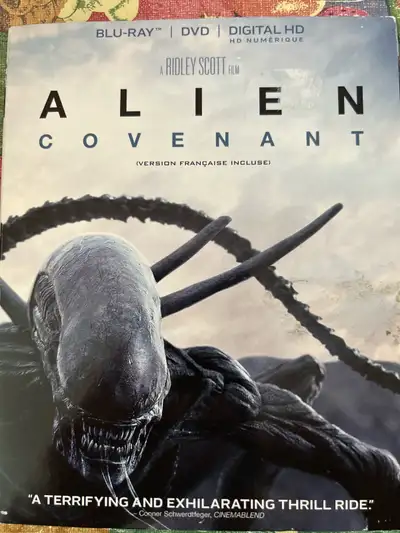 Alien covenant Blu-ray & DVD bil 14$, View more