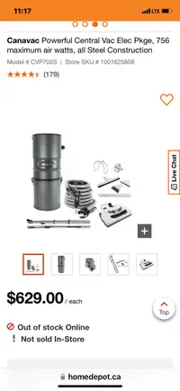 BRAND NEW POWERFUL CENTRAL VACUUM SET WITH POWER HEAD