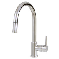 New AQUABRASS Pull-Down Single Stream Mode Kitchen Faucet
