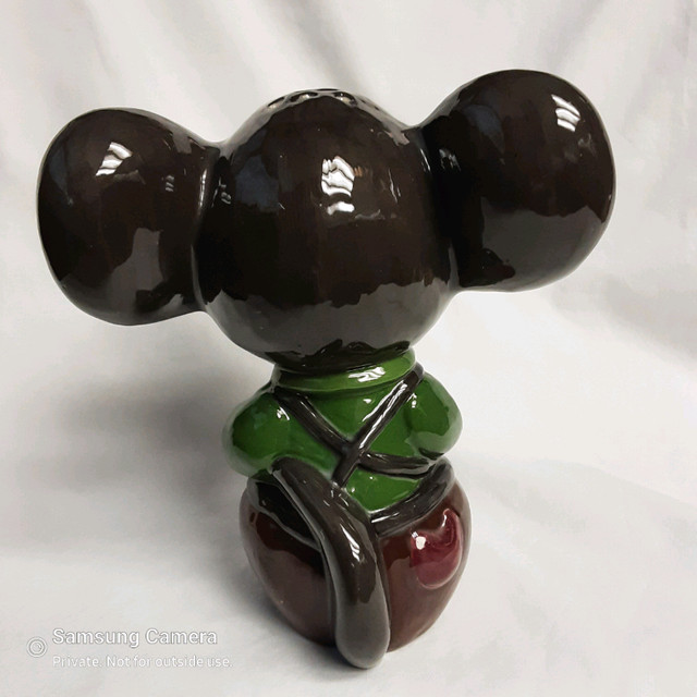 Mid century Porcelain Mouse Parmesan Cheese Shaker  in Arts & Collectibles in Calgary - Image 3