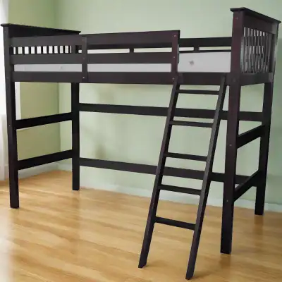 Kingston Solid Pine Loft Beds – Twin and Full Sizes – Loft Bed, View more
