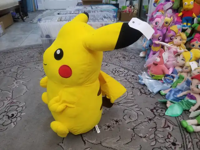 Large 20" Pikachu Soft Pillow Plush in Toys & Games in Markham / York Region - Image 4