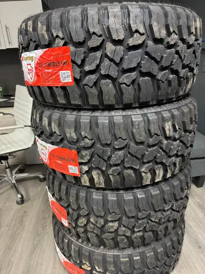 All-terrain Tires 12 ply F rated $980 — Tires Only Reliable grip for spring, summer, and fall — and...