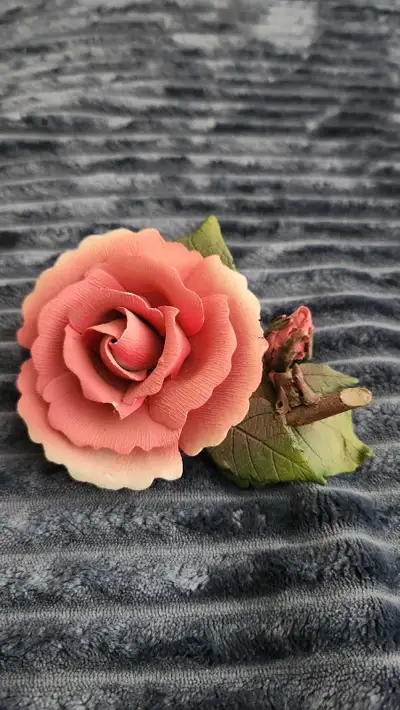 Porcelain flower Figurines, View more