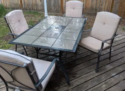 patio table and chairs , View more