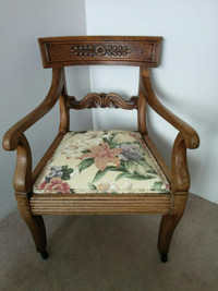 A Rustic Oak Chair