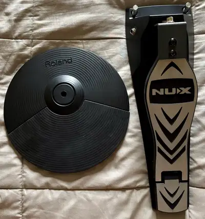 Roland CY-5 Cymbal Pad & Lux Hi-Hat Controller Pedal, View more