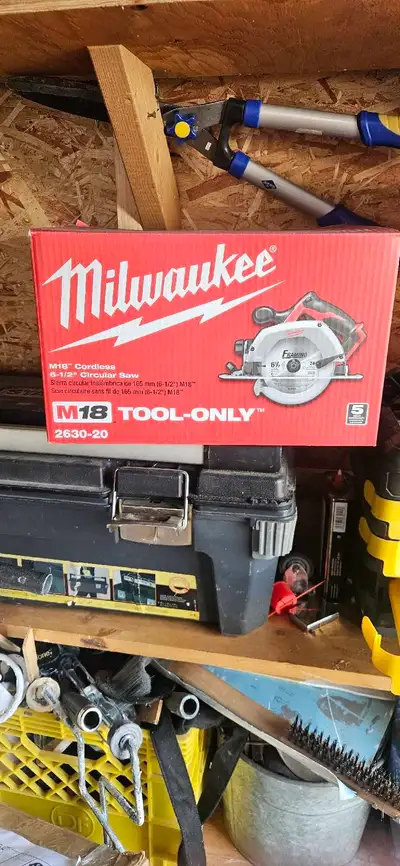 6.5" Milwaukee Circular Saw, View more