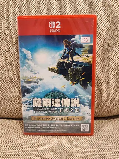 Zelda Tears of the Kingdom Switch 2 Edition New Sealed, View more