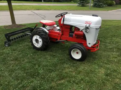 Lawn Aerator With Spikes (Pulled by a Lawn Tractor), View more