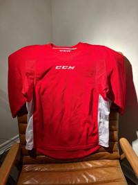 CCM Practice Jersey (Red) - Youth Small